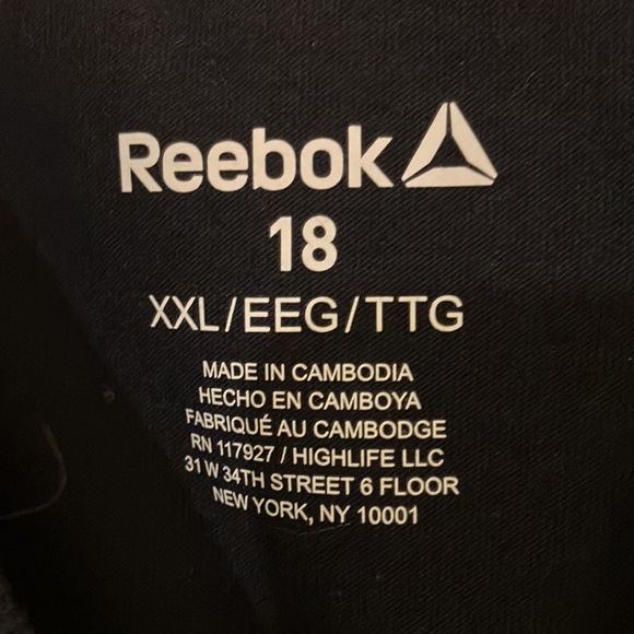 #57 - 2 Reebok Boys Tank Tops - Size XXL 18 - NWT - Picture 7 of 8